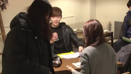 Pinocchio Director's Cut DVD - Making/bts (47) Lee Jong Suk & Park Shin Hye