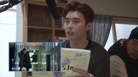 Pinocchio Director's Cut DVD - Making/bts (22) Lee Jong Suk & Park Shin Hye