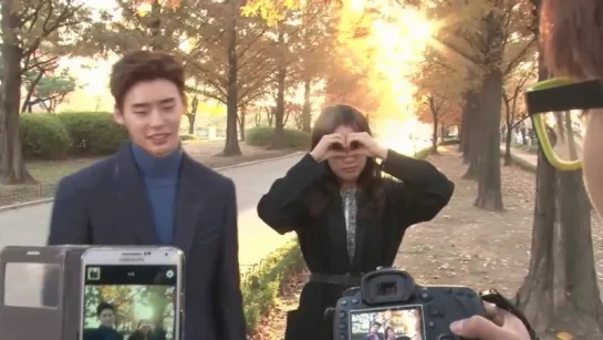 Pinocchio Director's Cut DVD - Making/bts (17) Lee Jong Suk & Park Shin Hye