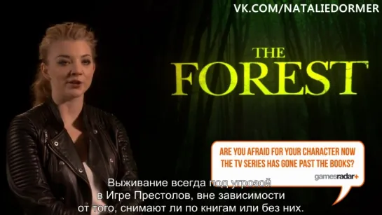 Natalie Dormer talks Game of Thrones season 6- 'I'd like to die via dragon' [rus sub]