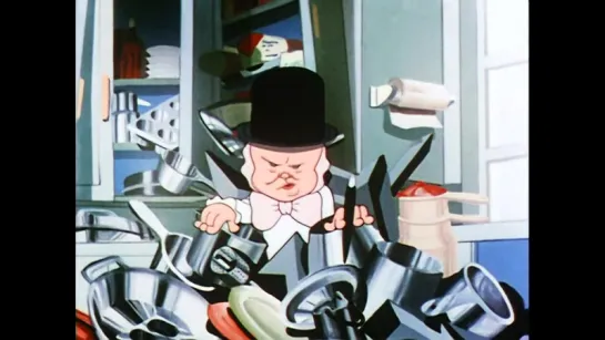 Looney Tunes 1944 - Porky - Cuidando bebes