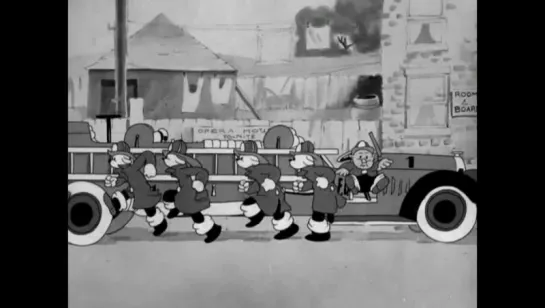 Looney Tunes 1938 - Porky - Porky bombero