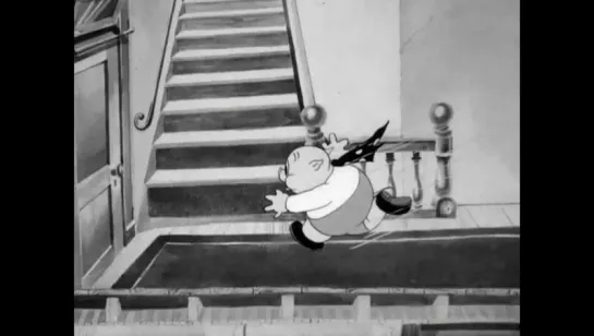 Looney Tunes 1937 - Porky - El caso del cerdo tartamudo