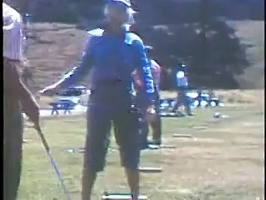 Marilyn Monroe & Joe D - Leaning to golf 1953 RARE FOOTAGE