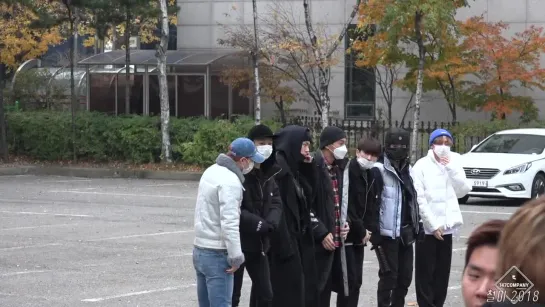 [Fancam][16.11.18] on the way KBS Music Bank @147 company