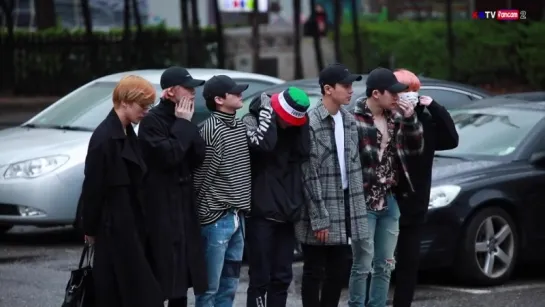 [VK][06.04.18] MONSTA X at arrive Music Bank @ KATV