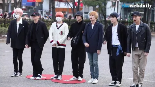 [VK][30.03.18] MONSTA X arrive at Music Bank @TheWebdaily