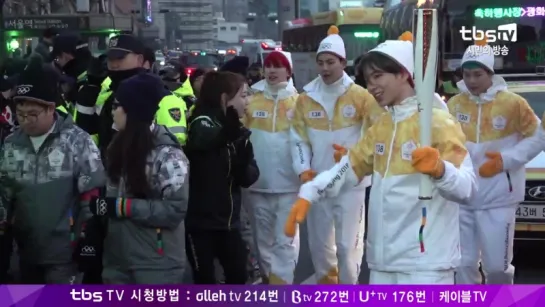 [VK][13.01.18] Pyeongchang 2018 Olympic Torch Relay Live Day 74 @tbsTV