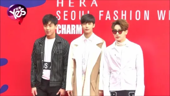 [VK][23.03.2016] Monsta X Seoul Fashion Week Charms  Yes娛樂