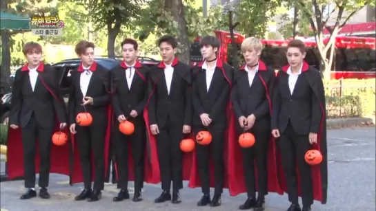 [VK] [ 03.11.2015]  Monsta X по пути на @ Music Bank