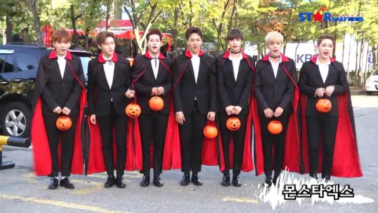 [VK] [30.10.2015] Monsta X по пути на @ Music Bank (StarDailyNews)