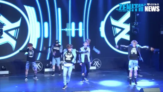 [VK] [07.09.15] Monsta X - HERO @ шоукейс "Rush"