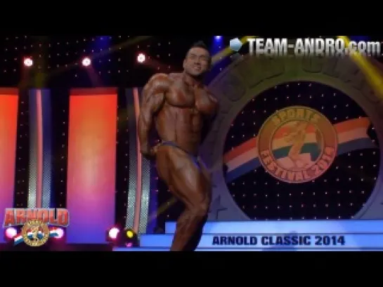 Arnold Classic 2014 - Hidetada Yamagishi Posing