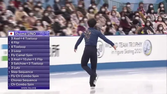 ISU World Figure Skating Team Trophy | d. 12 Warm-Up | 17.04.2021