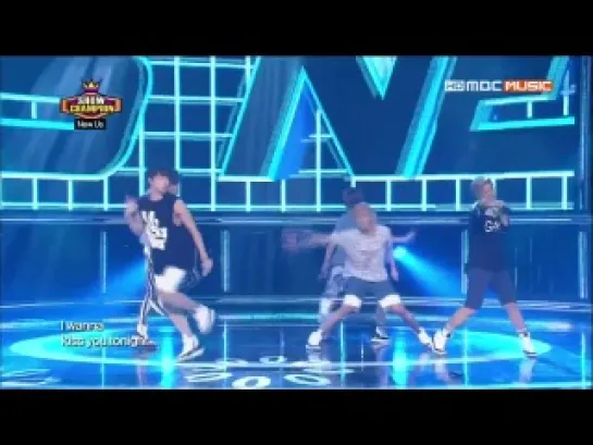 NewUs - Love Panic, MBC PLUS show champion 28.08.2013