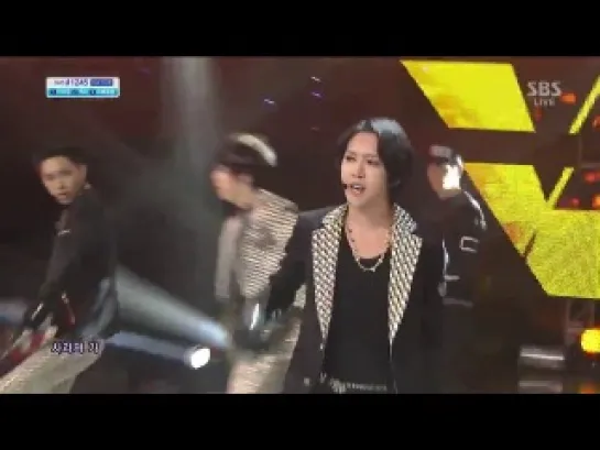 THE BOSS - Why Goodbye, Inkigayo 05.01.2014