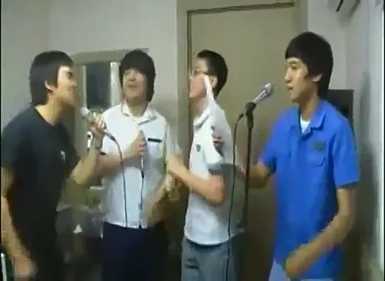 [OTHER][Predebut] B1A4 Sandeul - Practice singing with his friends