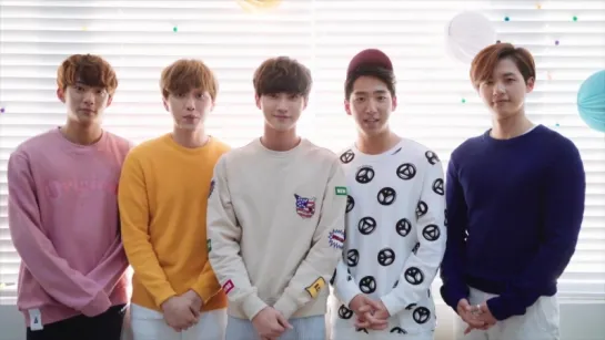 [OTHER][151118] B1A4 @ 2016 Season's Greeting