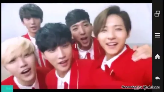 [GREETINGS][150924] B1A4 @ MelOn AZ Talk Greeting Message