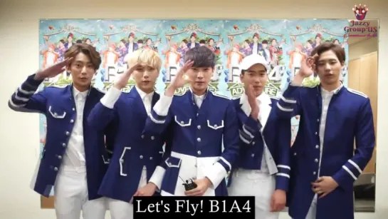 [GREETINGS][150923] B1A4 @ Jazzy Group US Facebook Update - Special Message to BANAs for B1A4 ADVENTURE in Dallas