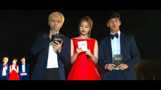 [OTHER][150920] MC Baro and Sandeul @ Hallyu Dream Festival