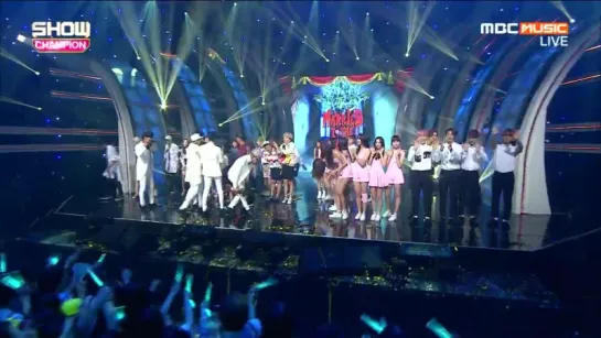 [OTHER][150812] B1A4 Ending @ MBC Show Champion