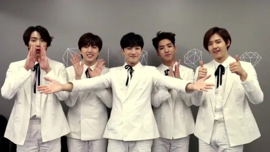 [GREETINGS][150615] B1A4 @ Greeting Message for WM Entertainment Open Audition