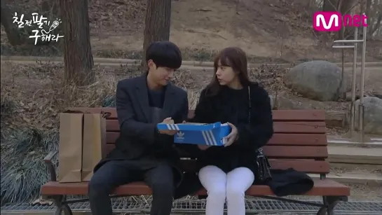 [OTHER:CUT][150306] Jinyoung @ "Perseverance, Goo Hae Ra" Ep. 9 - Date Successful Clip