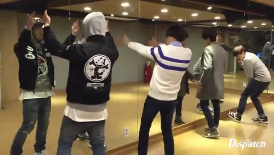 [OTHER][150225] B1A4 @ Starcast - B1A4 in New WM Entertainment Building "Solo Day" Practice Video