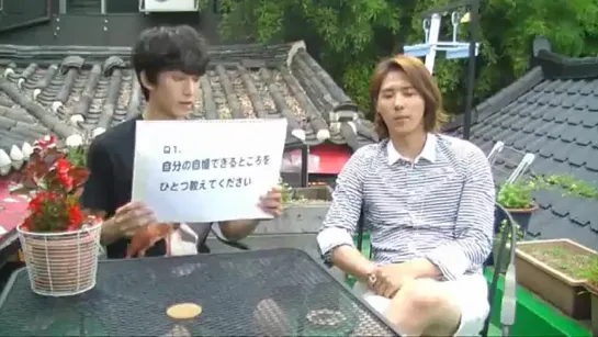 [OTHER][141109] 10 Questions from Gongchan to CNU @ Bana Japan Diary Video Update