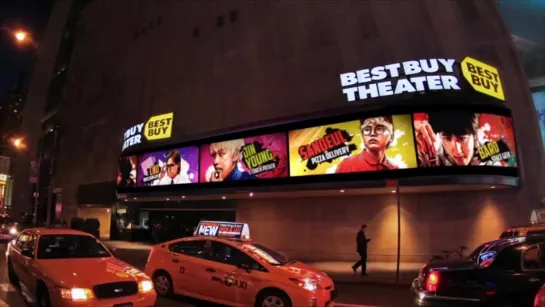 [OTHER][141003] B1A4 @ "Road Trip" Tour in NewYork - Best Buy Theater's Marquee