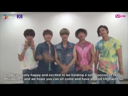 [GREETINGS][140726] B1A4 @ Greeting message "Road Trip" to Manila