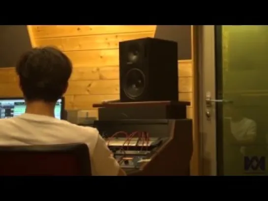 [OTHER][140715] Jinyoung and Sandeul @ Naver Cast BTS Video recording