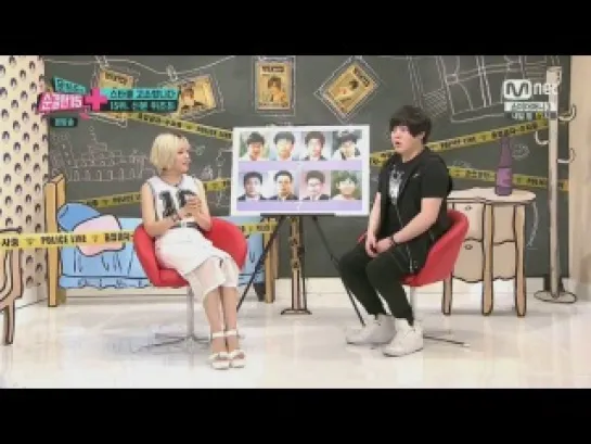 [SHOW:CUT][140709] Sandeul cut @ Moon Heejun's Pure 15