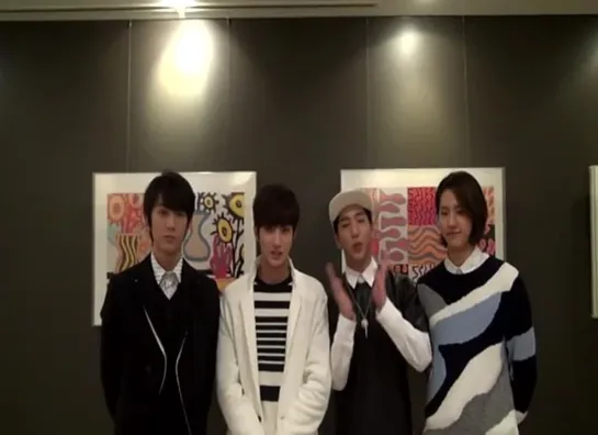 [VIDEO][140318] B1A4 (-Sandeul) @ Notice Birthday Party event for Sandeul