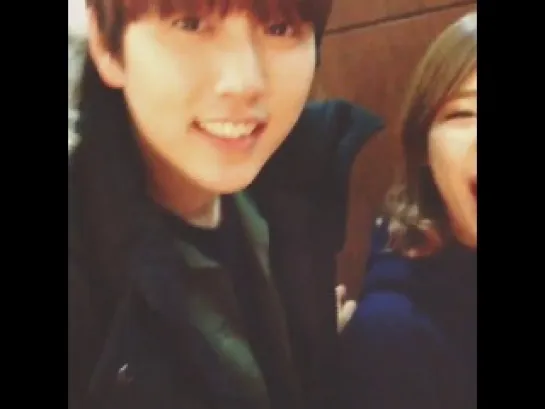 [OTHER][140311] @ Sandeul spotted at first day of University