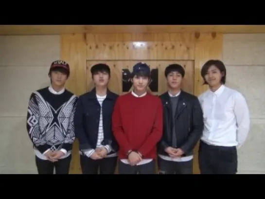 [OTHER][140224] B1A4 @ Japanese 2nd album and tour message