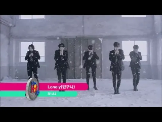 [140127] B1A4 - Lonely @ K-Pop Hot Clip