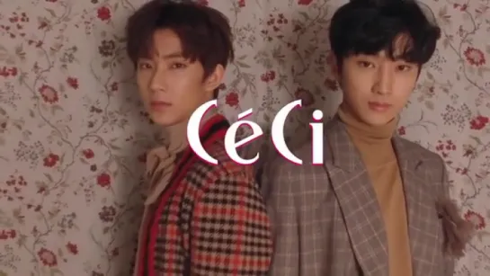 [BACKSTAGE][170120] B1A4 @ "Ceci" Magazine Photoshoot Backstage