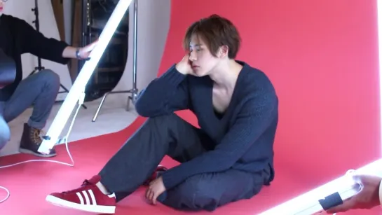 [BACKSTAGE][150922] CNU @ "Vogue Girl" Magazine October Issue Shooting Film