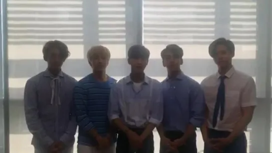 [OTHER][150909] B1A4 @ Support Message for Chancellor & Bumkey's New Song "Son E Ga"