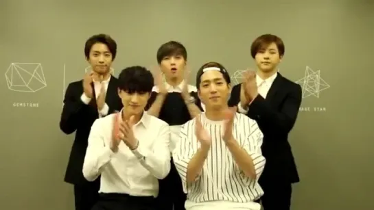 [GREETINGS][150810] B1A4 @  6th Mini-Album "Sweet Girl" Mnet Greeting Message