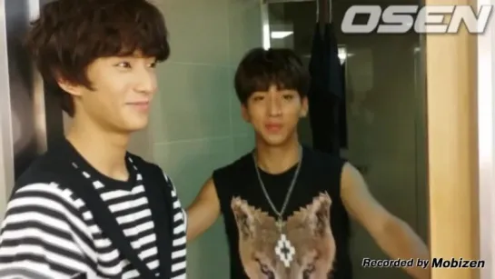 [BACKSTAGE][140717] B1A4 @ Mcountdown Backstage