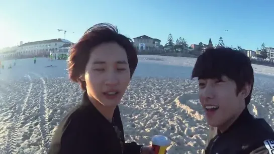 [OTHER][140928] B1A4 @ 'Road Trip - Ready?' Behind Clip #14 BONDI BEACH