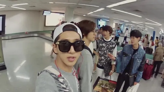 [OTHER][140829] B1A4 @ 'Road Trip - Ready?' Behind Clip #7