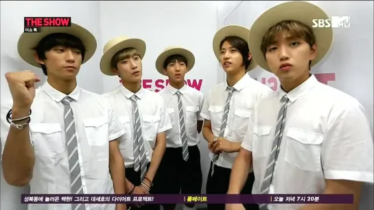 [OTHER][140805] B1A4 @ The SHOW Talk