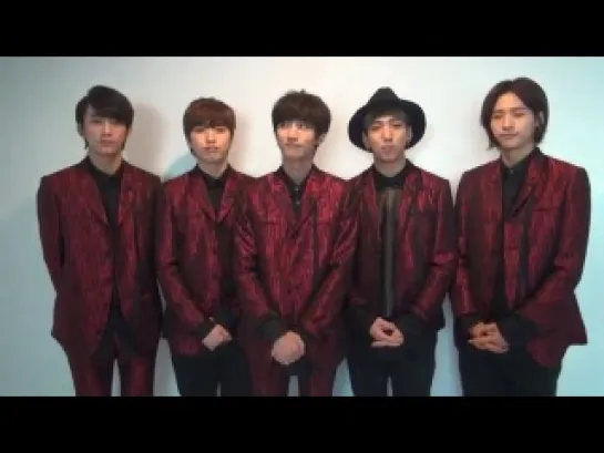 [140205] B1A4 greetings @ Soribada