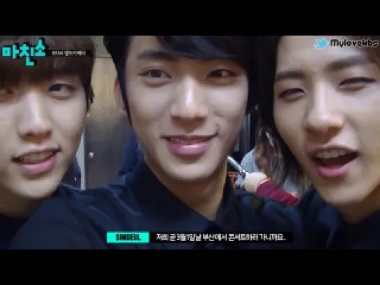 [BACKSTAGE][140128] B1A4 @ KBS Star Selca