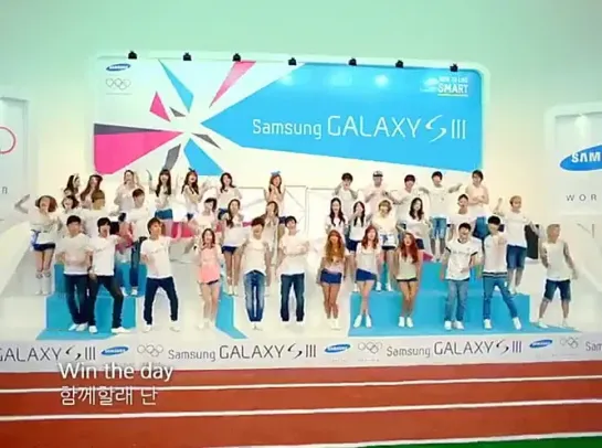 [MV][120705] B1A4 with Other Artists - Win the Day @ Samsung Galaxy Slll