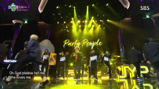 [SHOW:PERF] [171021] B1A4 - Rollin' @ SBS 'Party People'